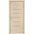 Porte en bois en acier haute qualité (JKD-7555) porte intérieure en acier de dessus en porcelaine